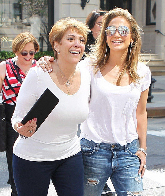 Jennifer Lopez s matkou Guadalupou