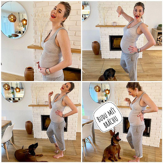 Hvězda realityshow Vem si mě, bývalá partnerka Libora Boučka a modelka Tereza Zimová čeká první dítě.