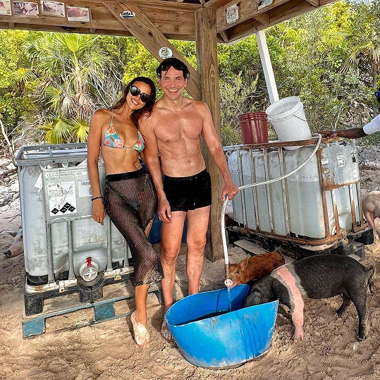 Irina Shayk a Bradley Cooper vyrazili na společnou dovolenou na Bahamy. 