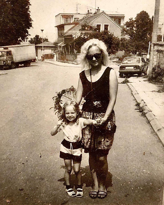 Taťána Kuchařová a její milovaná maminka