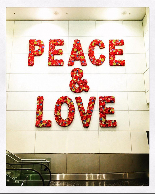 Toni Collette oznámila rozchod na sociální síti vedle fotky s nápisem mír a láska. 