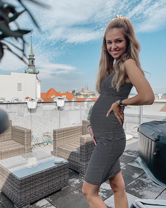 Lucie Kovandová je v 5. měsíci těhotenství.