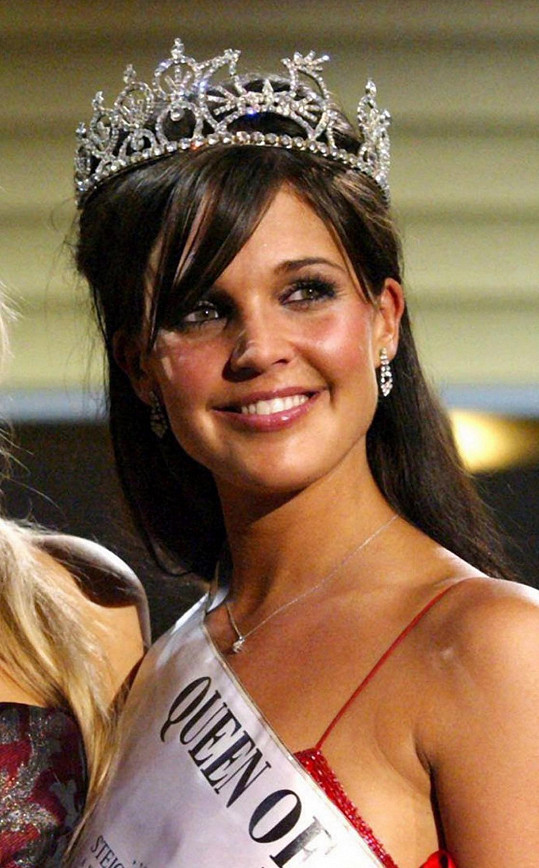Danielle Lloyd v době, kdy uspěla na soutěži Miss.