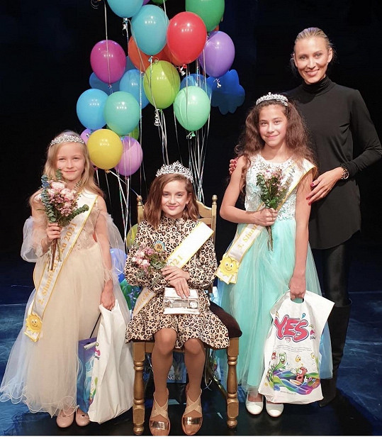 Kateřina Průšová organizovala soutěž pro talentované holčičky.