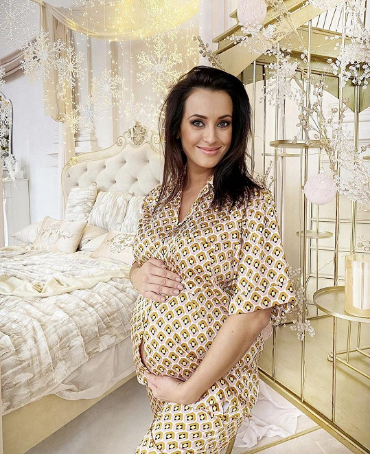 Veronika Farářová je v 9. měsíci těhotenství.