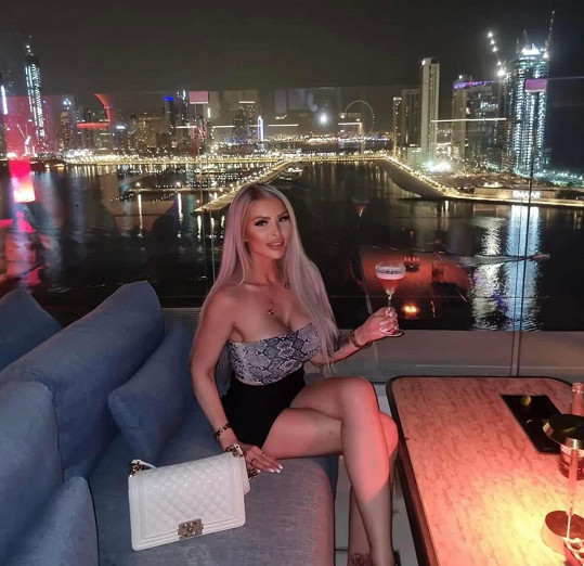 Lela Vémola je ve své milované Dubaji.