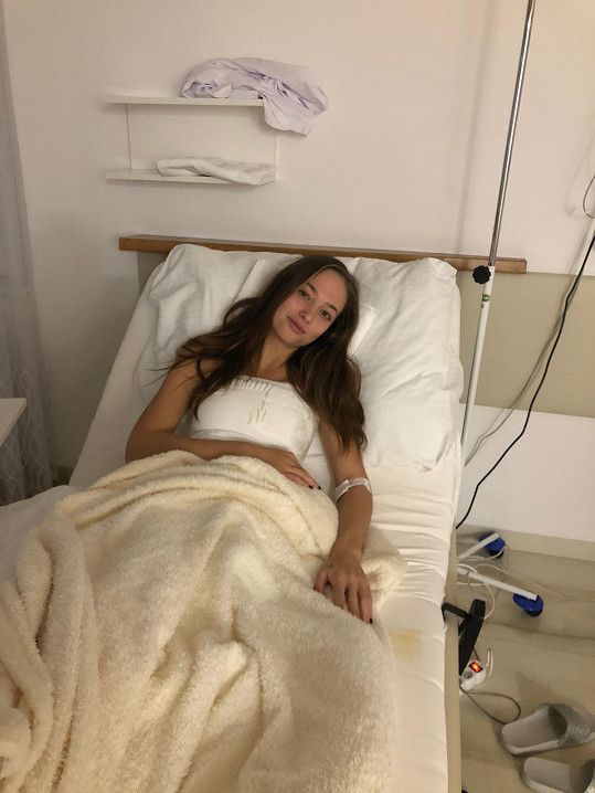 Lea Šteflíčková je po operaci prsou.
