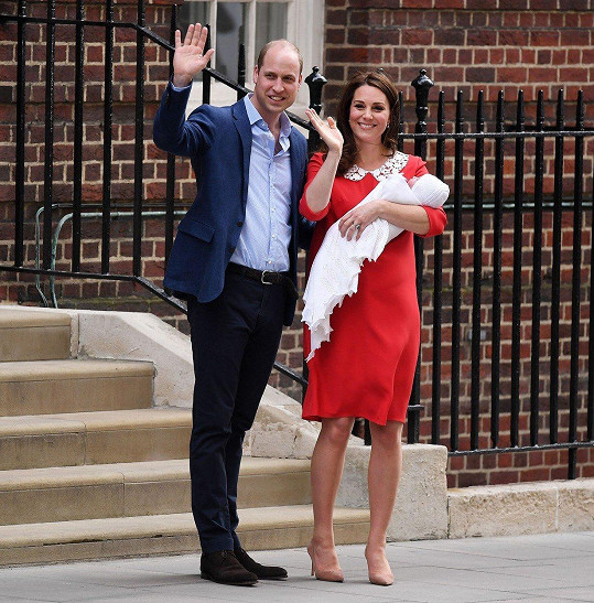 Kate a William ukázali dalšího člena královského rodu.