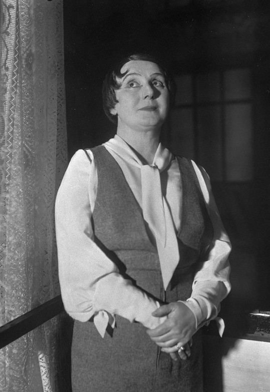 Herečka Zdeňka Baldová v roce 1932