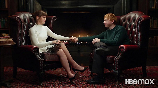 Emma Watson a Rupert Grint v potterovském speciálu