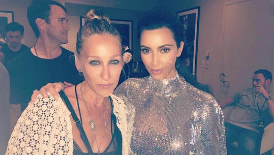Kim Kardashian a Sarah Jessica Parker