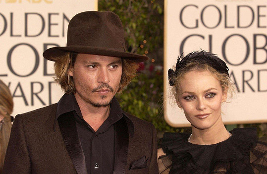 Její slavní rodiče - Johnny Depp a Vanessa Paradis