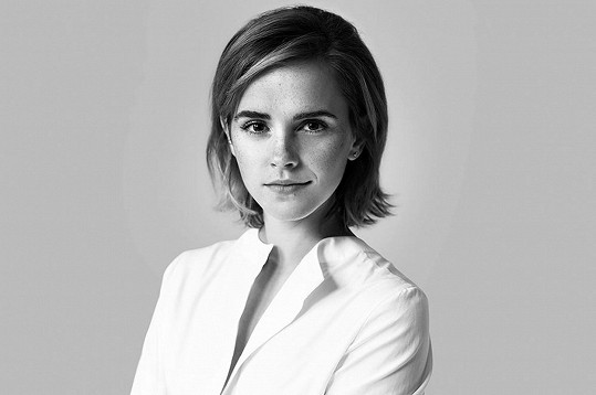 Hned za ním je Emma Watson alias Hermiona. 