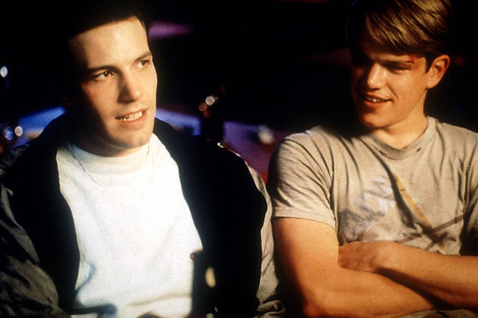 S Mattem Damonem ve filmu Dobrý Will Hunting (1997)