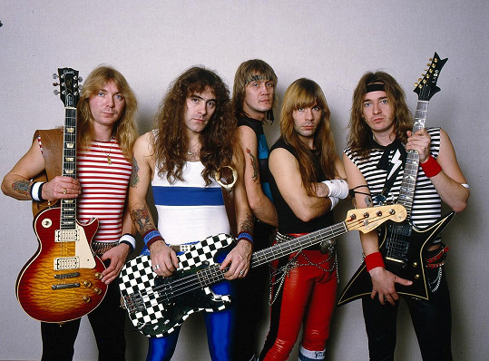 Skupina Iron Maiden v roce 1988