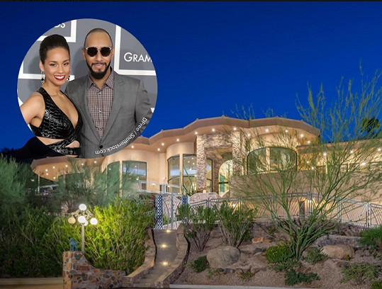 Alicia Keys s manželem prodávají tento úchvatný dům v Arizoně.