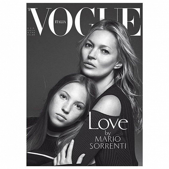 Před dvěma lety se Lila s matkou objevila na obálce italské Vogue.