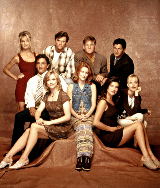 Seriál Merlose Place byl v 90. letech velmi populární. Morgan Stevens si zahrál až ve čtvrté sérii, a to v několika epizodách.