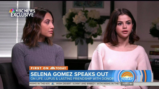 Selena a Francia se označovaly za sestry, ke sporu mezi nimi došlo ale už rok po transplantaci.