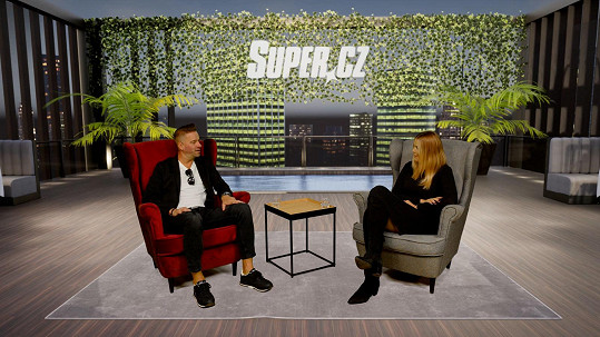 Petr Švancara byl hostem Gabriely Wolfové v pořadu Superchat.