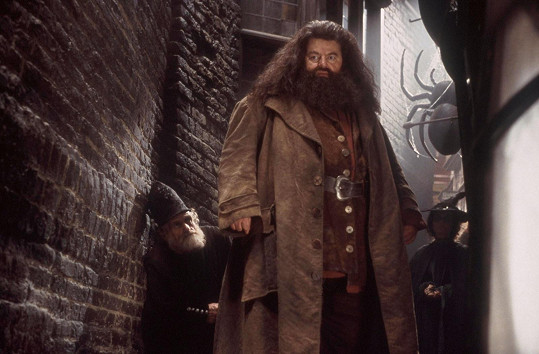 Robbie Coltrane se proslavil jako Hagrid z Harryho Pottera.