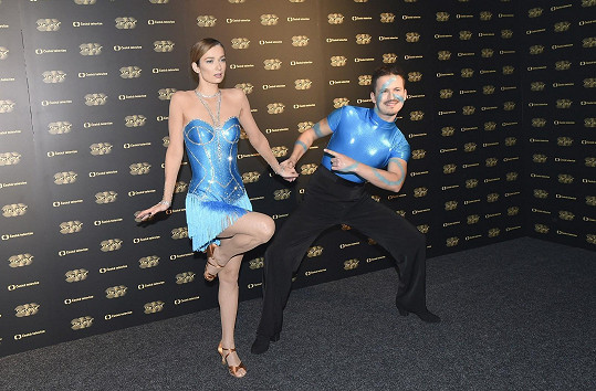 Marika Šoposká si před časem vyzkoušela i tanec ve StarDance s tanečním partnerem Robinem Ondráčkem.