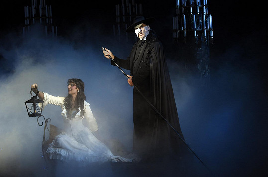 Jedna z nejkrásnějších muzikálových scén v podzemní říši Fantoma opery