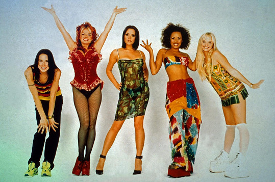 Spice Girls v dobách své největší slávy před pětadvaceti lety