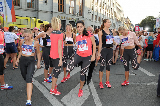 Kromě Zorky se připravovaly na závod Kateřina Sokolová, Veronika Kašáková, Andrea Kalousová či Michaela Štoudková. 