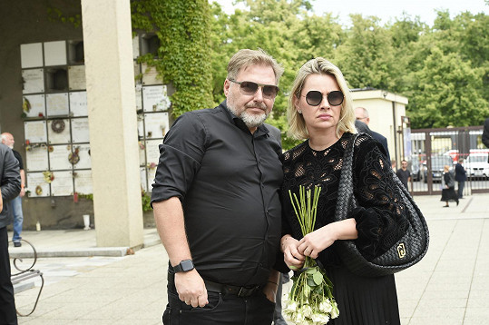A také Roman Ondráček s manželkou