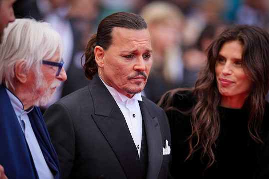 Johnny Depp byl z přijetí francouzského publika dojatý. 