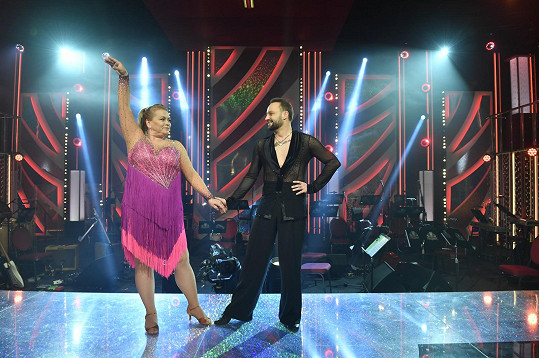 Marek Dědík na loňském snímku, kdy ve StarDance tančil s Pavlou Tomicovou.