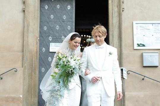 Karel Janeček a Lilia Khousnoutdinova se nedávno vzali.