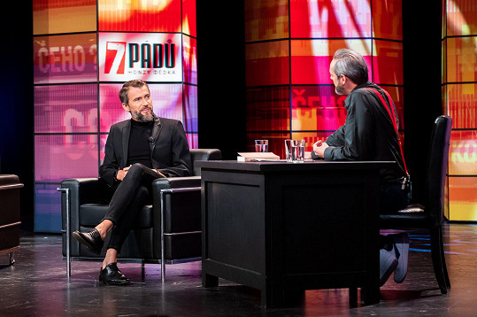 Bořek Slezáček v talk show 7 pádů Honzy Dědka na sebe prásknul mnohé. 