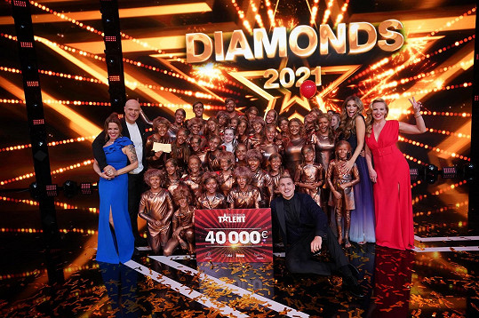 Letošní ročník Česko Slovensko má talent vyhrála taneční skupina Diamonds.