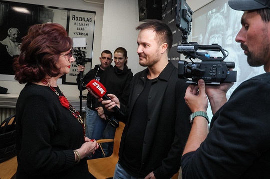 Saskia Burešová během rozhovoru pro Super.cz