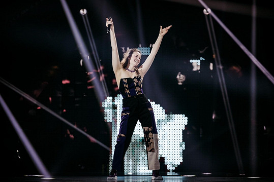 Dominika Hašková uspěla v Eurovizi s písní Lights Off.