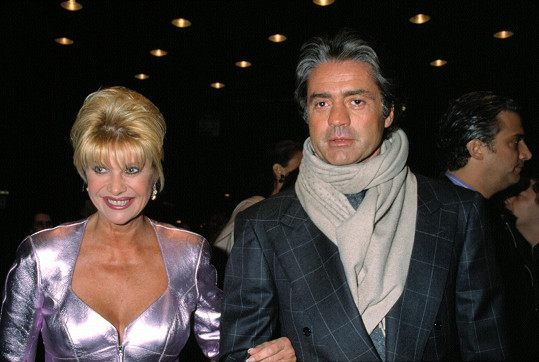 Ivana a její partner Roffredo Gaetani, s nímž žila až do jeho smrti v roce 2005.
