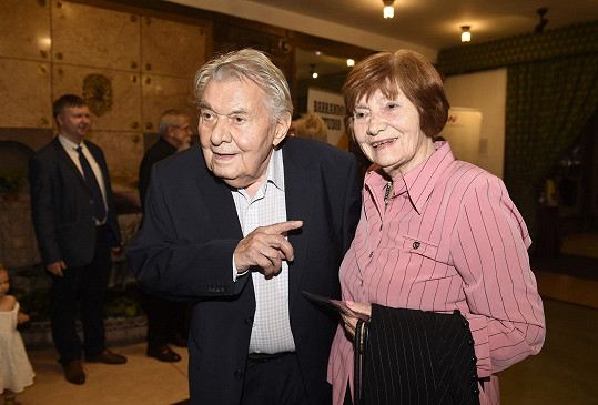 Ladislav Trojan s manželkou Olgou