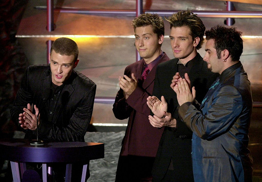Kluci v roce 2001: Justin Timberlake, Lance Bass, JC Chasez a Chris Kirkpatrick. Na snímku chybí Joey Fatone.