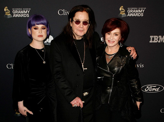 S rodiči Ozzym a Sharon Osbourne