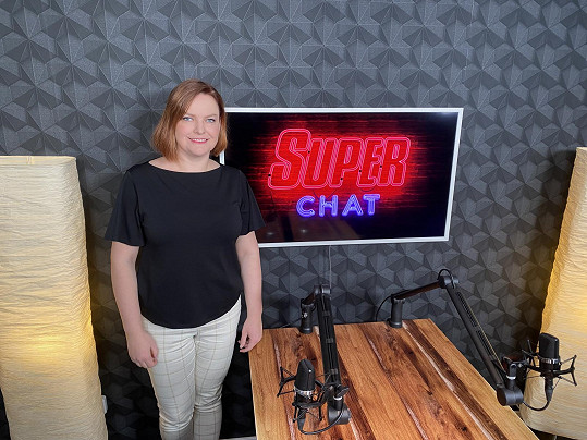 Dagmar Jandová byla hostem nového dílu pořadu Superchat. 