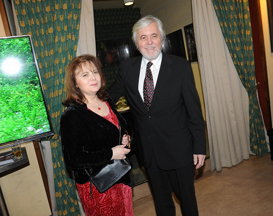 S milovanou manželkou Libuší Šafránkovou strávil 45 let.