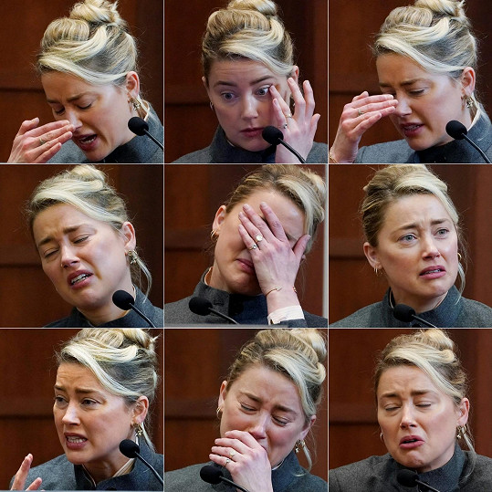 Výpovědi Amber Heard jsou vždy velice emotivní. 