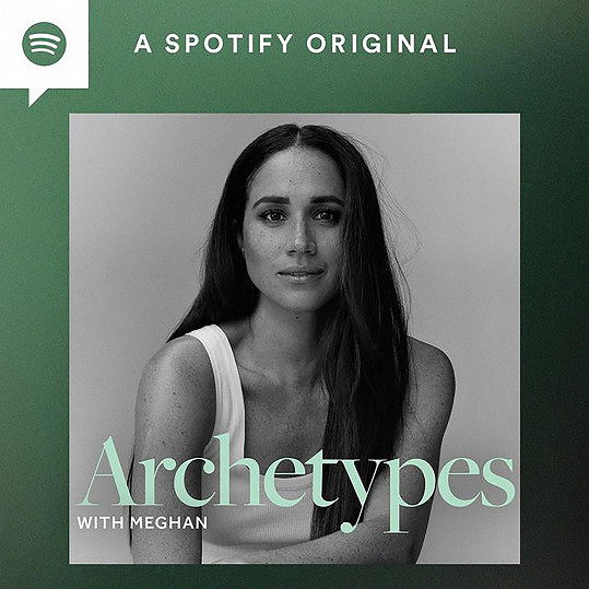 Meghan a její nedávno zahájený podcast Archetypes