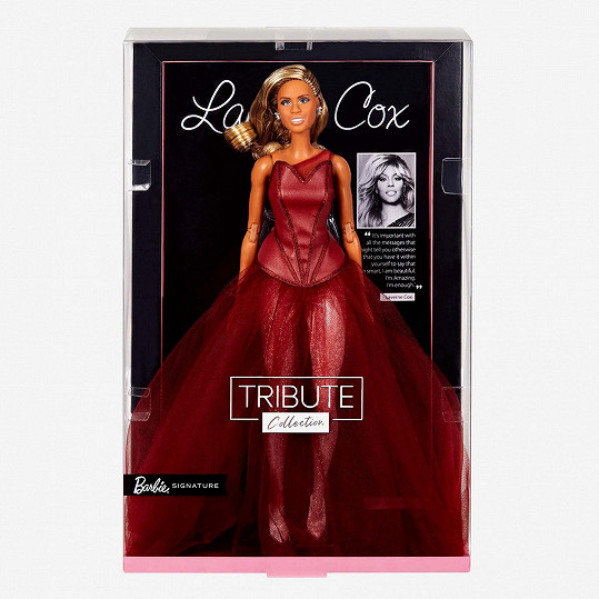 Herečka má i vlastní panenku Barbie.