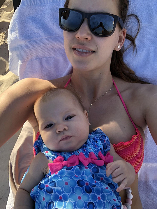 Karolina s dcerou Emily.