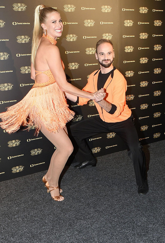 Andrea bude tančit s bratrem Michala Jakubem.