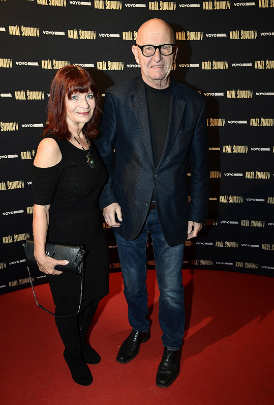 Mezi hosty byl také spisovatel Ondřej Neff s manželkou Ljubou Krbovou.