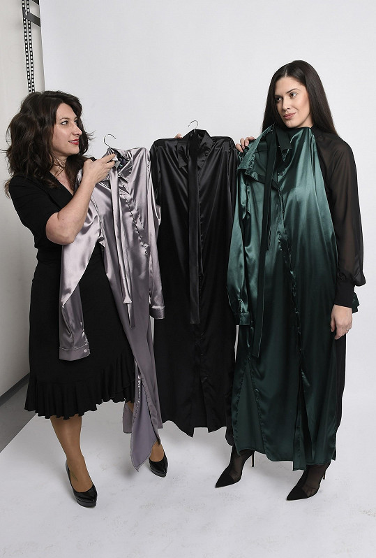Aneta Vignerová spolupracuje s návrhářkou Martinou Pipkovou Loudovou.